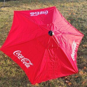 COCA COLA Beach Umbrella Patio Umbrella SODA POP COLA Restaurant Quality